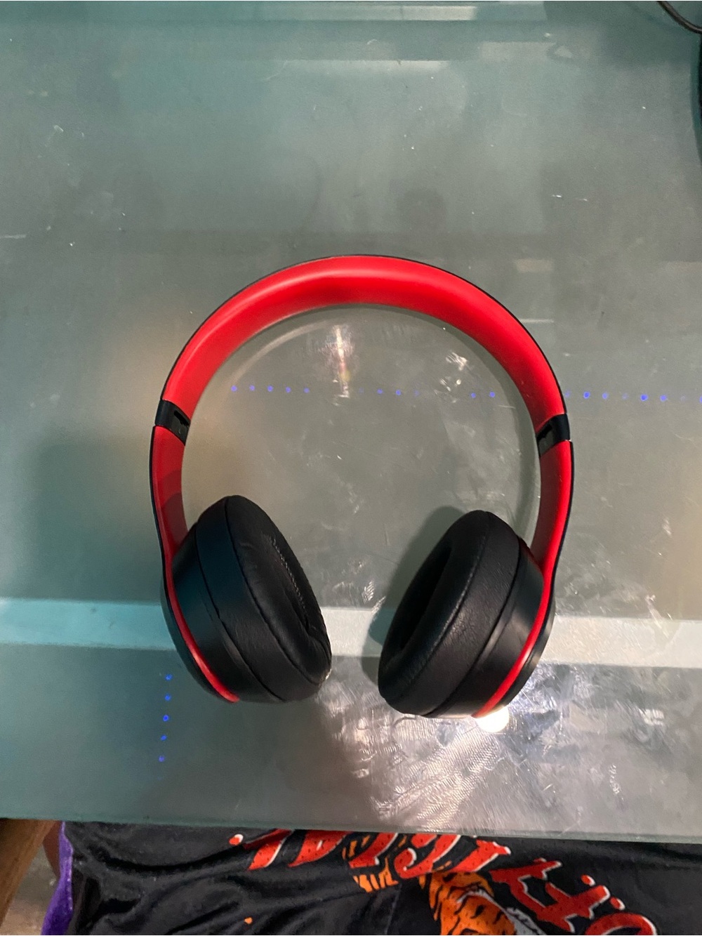 Beats by Dre Over-Ear Headphones in Red and Black